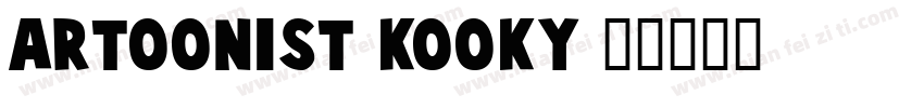 artoonist Kooky字体转换